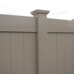 Khaki Privacy Fence Panels