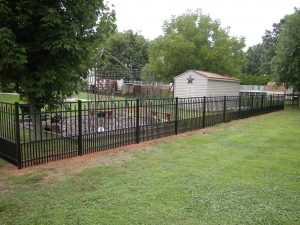 aluminum fence panel pictures