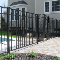 aluminum pool fence ideas