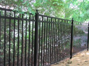 tall aluminum fence panels