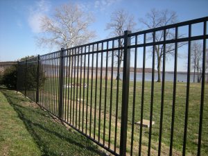 tall classic style aluminum fence for pa backyards