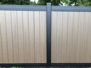modern style vinyl privacy fence panel inspiration