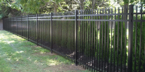 Black House Fence