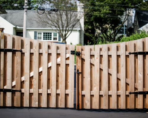backyard wood fence installers