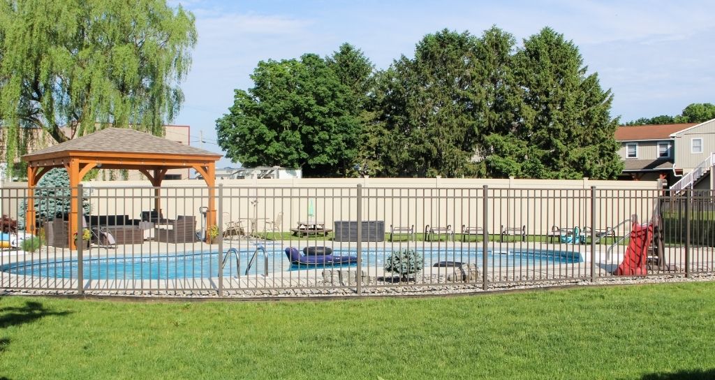 Luxury pool fences