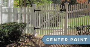 center point picket fence