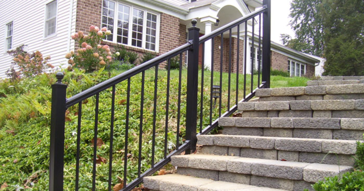 best railing materials installed by smucker fencing best railing materials