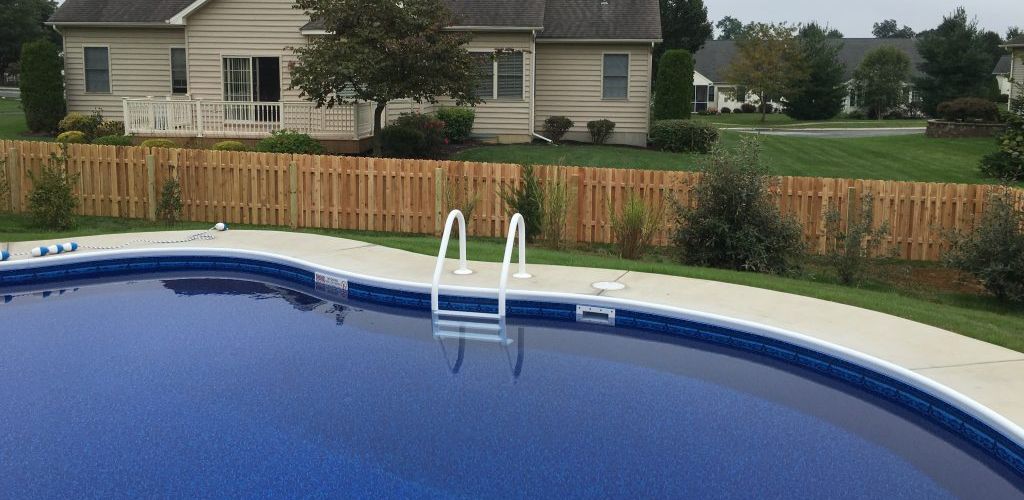 pool safety fence installation