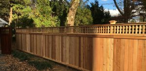 Beautiful wood fence built by best fence company