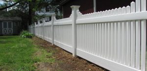 best time to build a fence with white picket fence